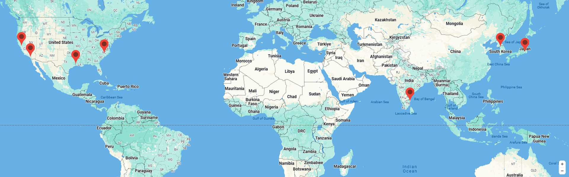 Corent Technology Inc,. Worldwide Locations