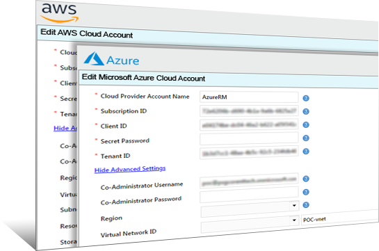 Cloud account management