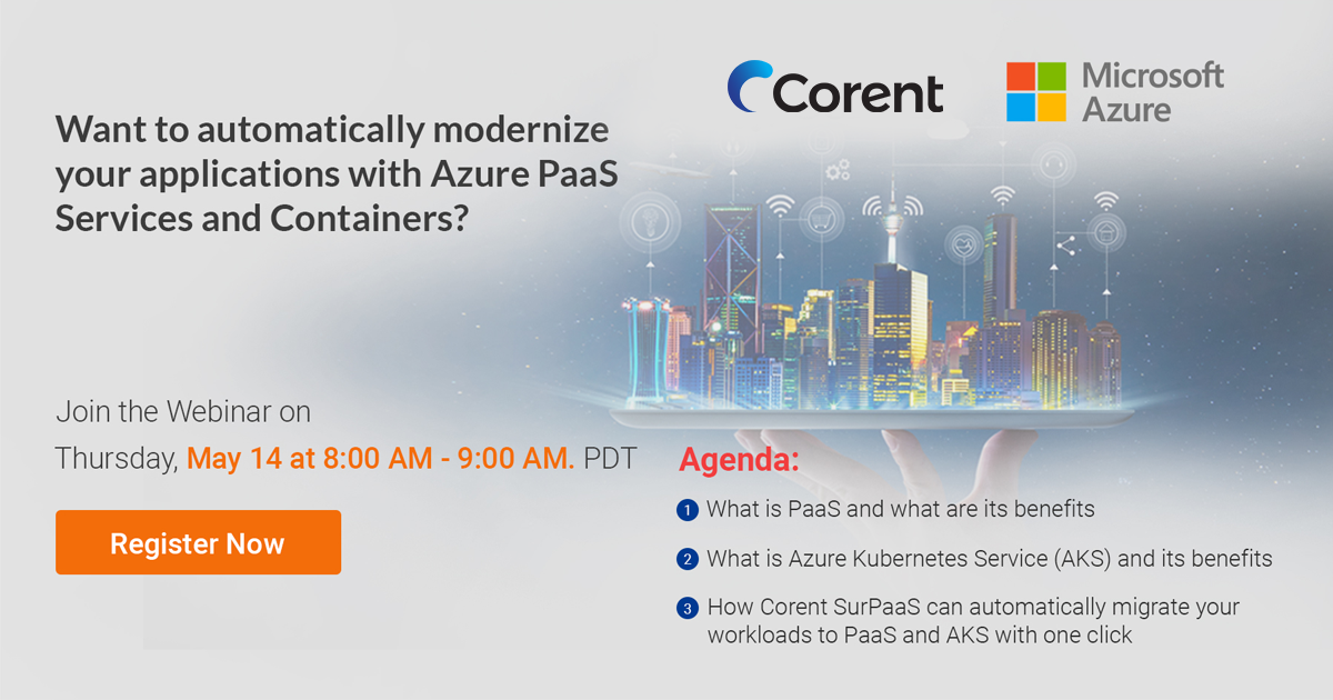 PaaS - Corent & Microsoft Joint Webinar